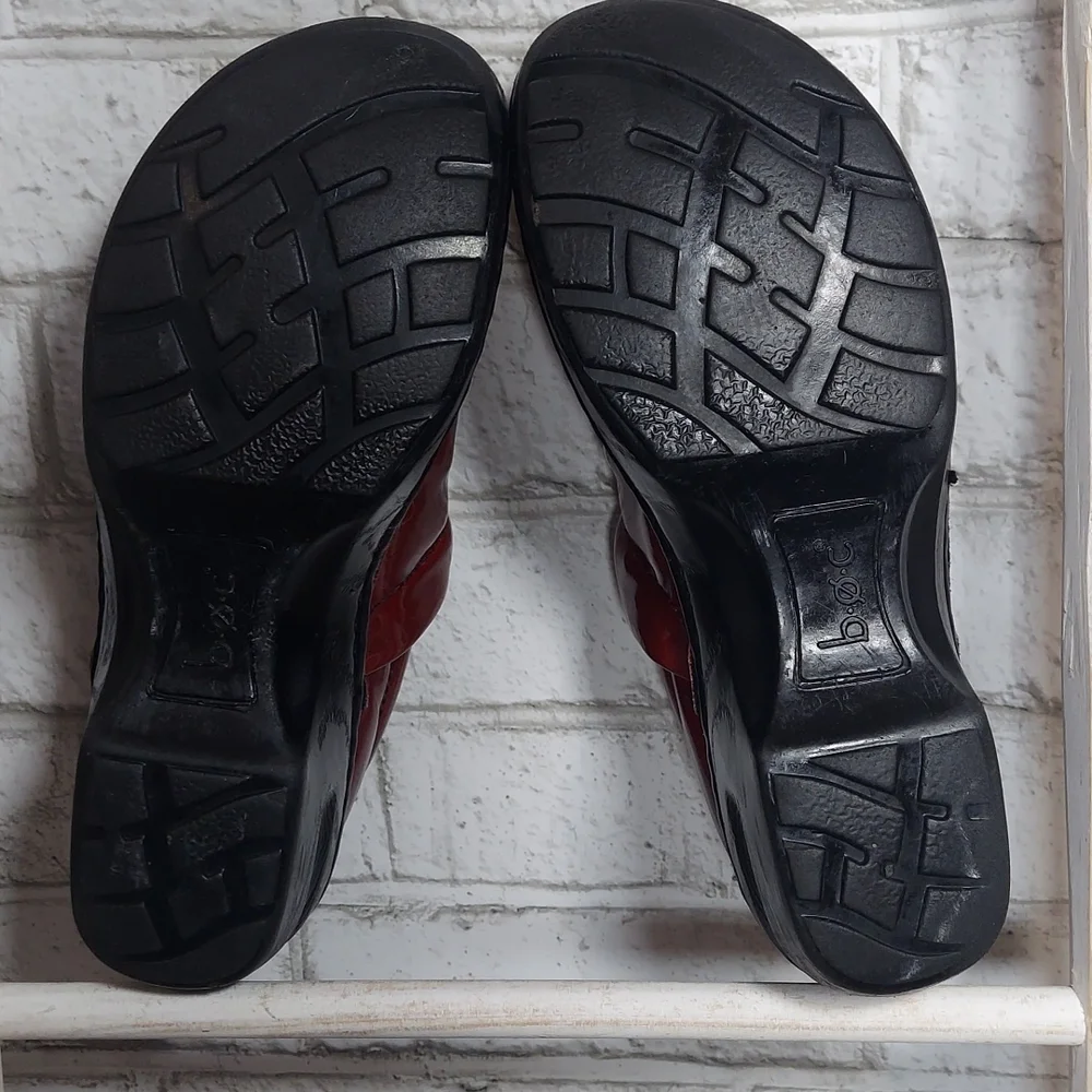 BOC Born Concept red patent leather clogs - Picture 5 of 5